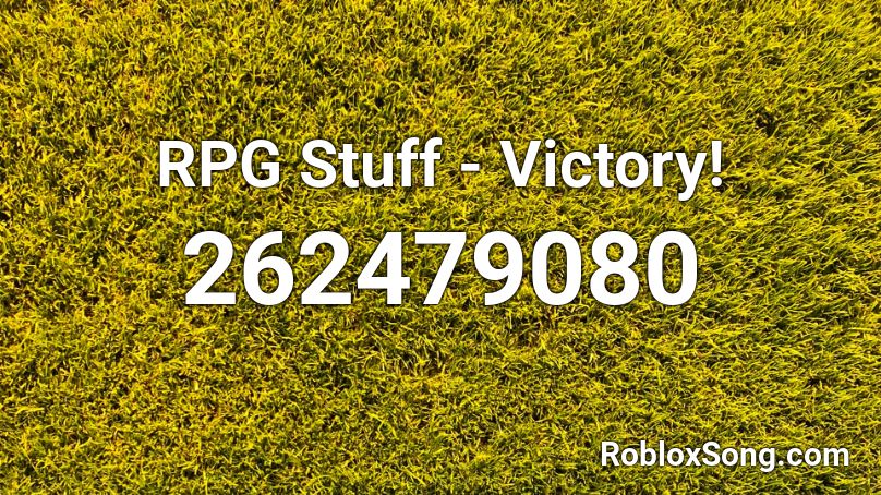 RPG Stuff - Victory! Roblox ID