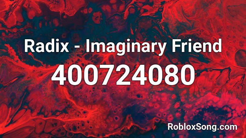 Radix - Imaginary Friend Roblox ID