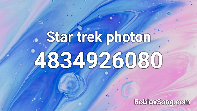 Star trek photon Roblox ID