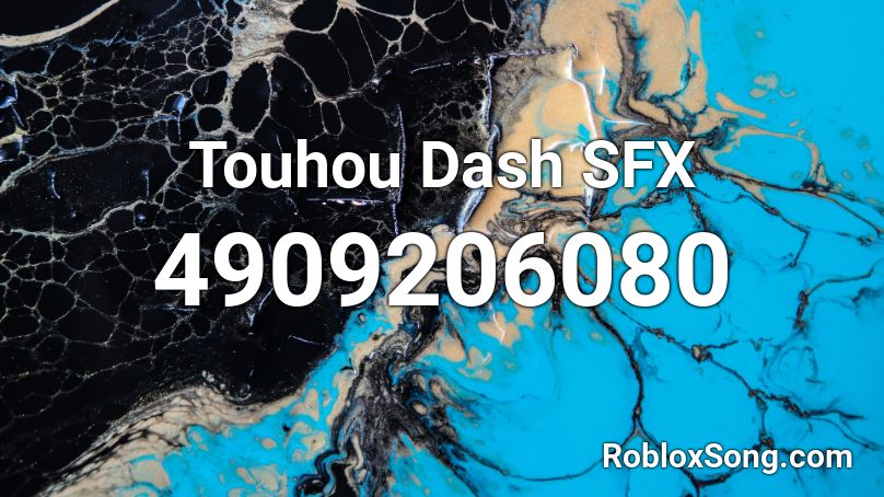 Touhou Dash SFX Roblox ID