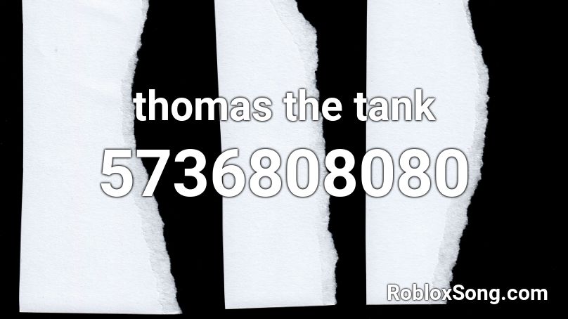 thomas the tank Roblox ID