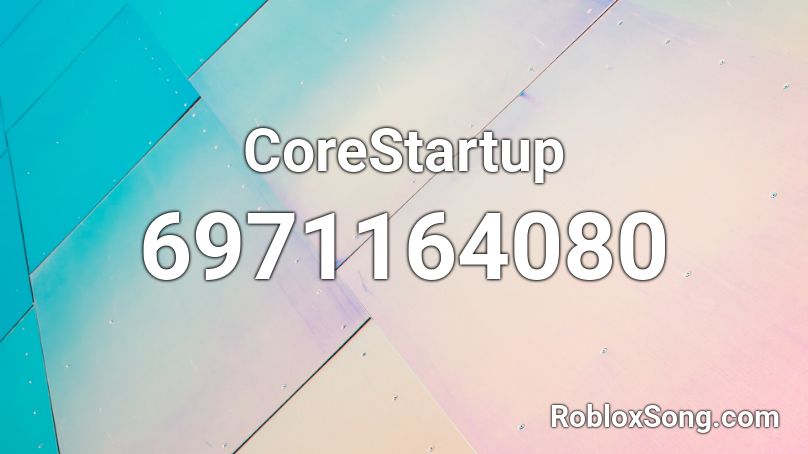 CoreStartup Roblox ID