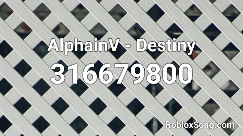 AlphainV - Destiny Roblox ID