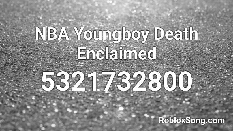 nba young boy roblox id