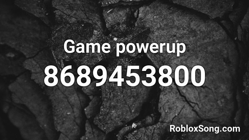 Game powerup Roblox ID