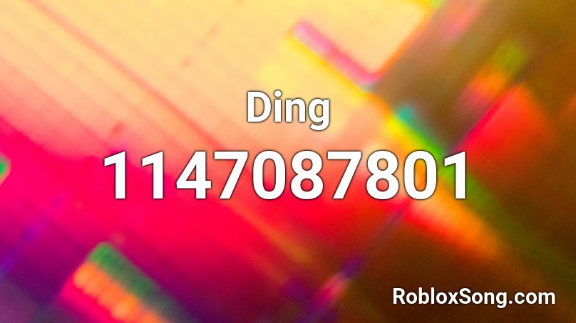 Ding Roblox ID