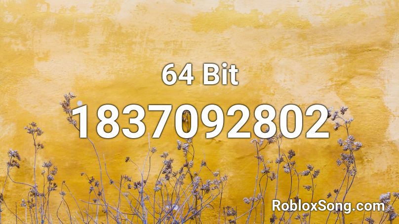 64 Bit Roblox ID