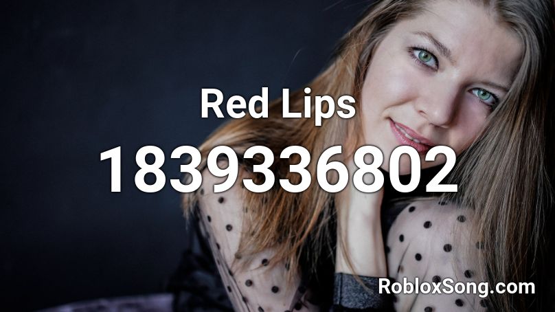 Red Lips Roblox ID