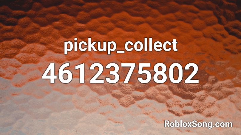 pickup_collect Roblox ID