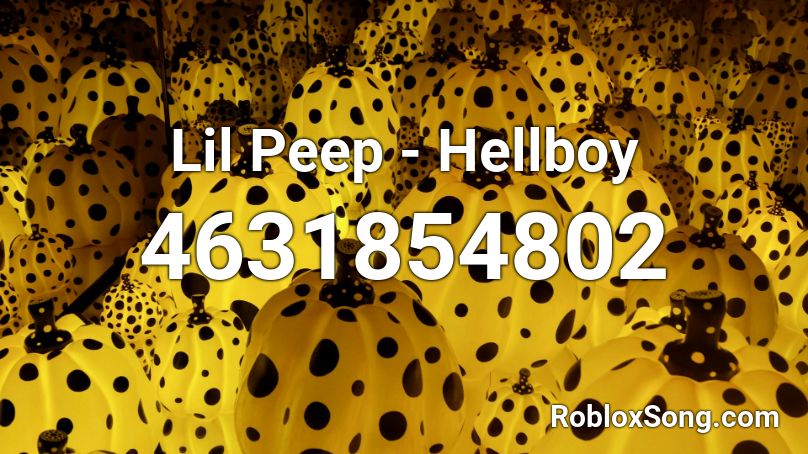 Lil Peep - Hellboy Roblox ID