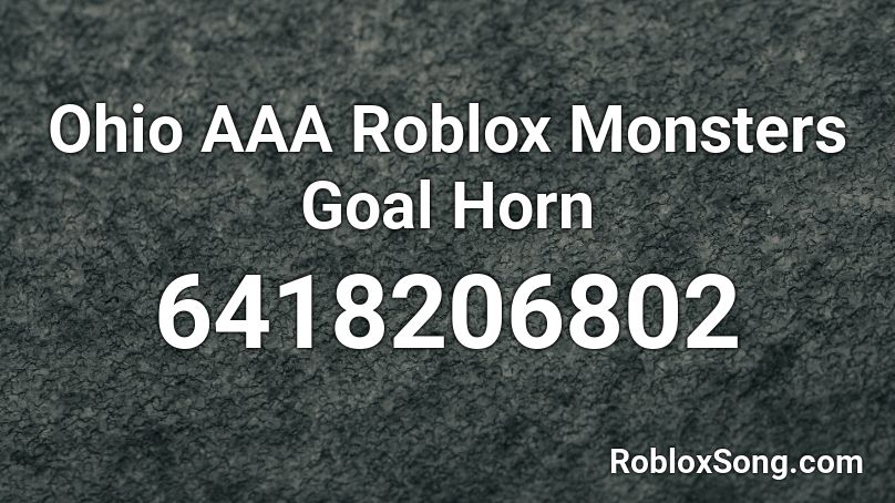 Columbus Chill Goal Horn Roblox ID