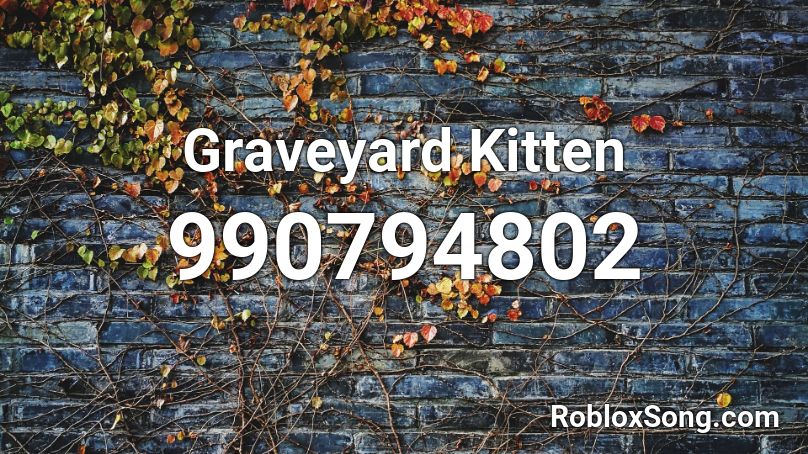 Graveyard Kitten Roblox ID