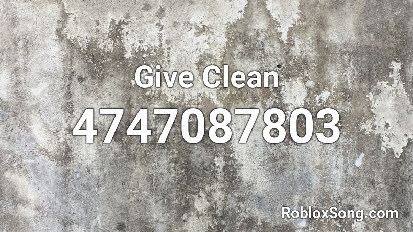 Give Clean Roblox ID