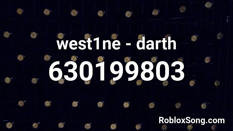 west1ne - darth Roblox ID