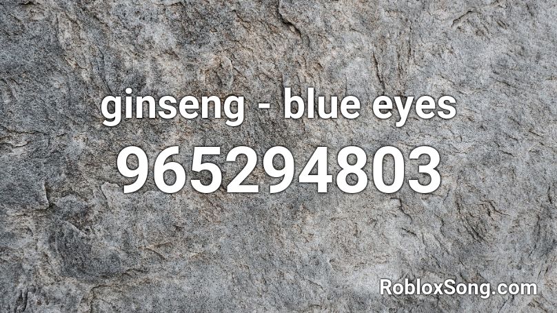 ginseng - blue eyes Roblox ID