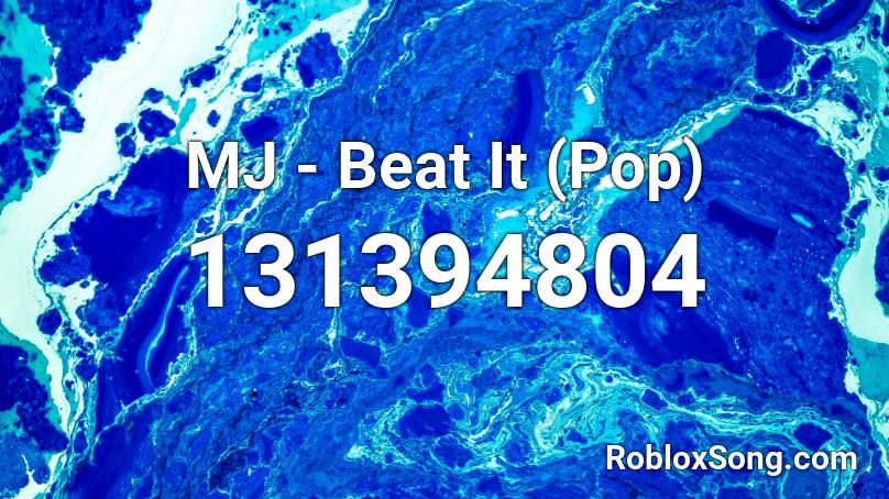 MJ - Beat It (Pop) Roblox ID