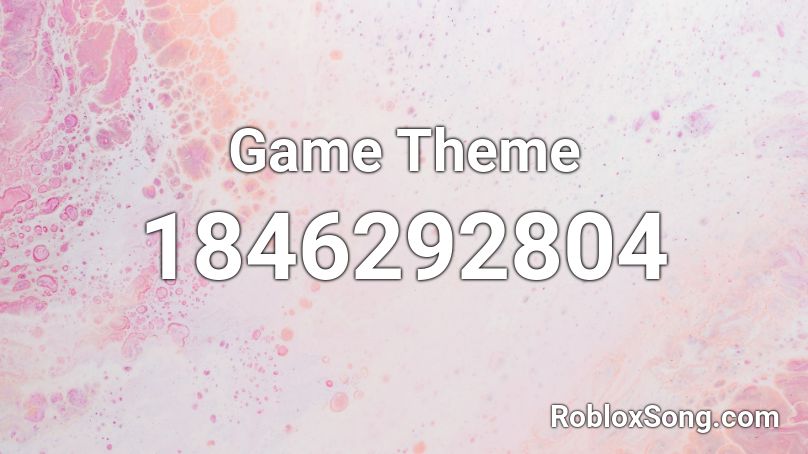 Game Theme Roblox ID