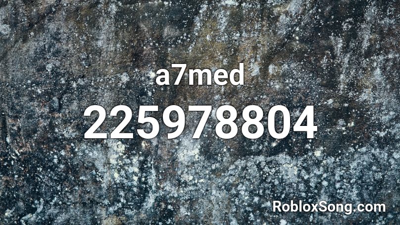 a7med Roblox ID