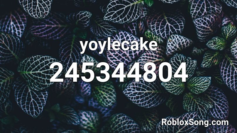 yoylecake Roblox ID