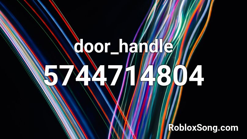 door_handle Roblox ID