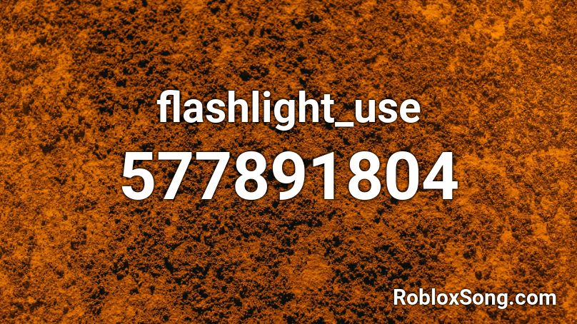 flashlight_use Roblox ID
