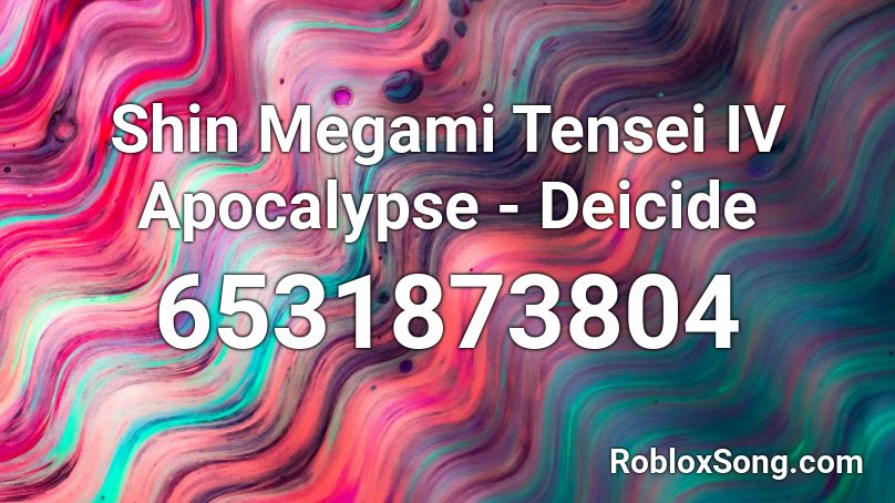 Shin Megami Tensei IV Apocalypse - Deicide Roblox ID