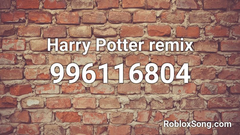 Harry Potter remix Roblox ID