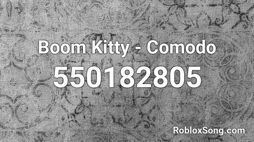 Boom Kitty - Comodo Roblox ID