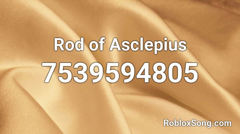 Rod of Asclepius Roblox ID