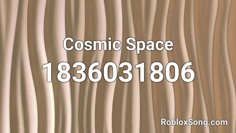 Cosmic Space Roblox ID