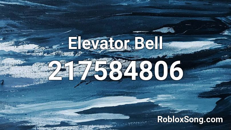 Elevator Bell Roblox ID