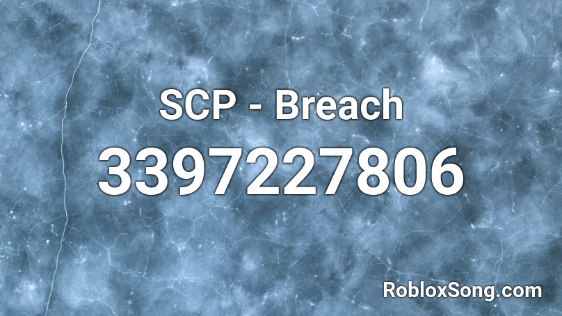 SCP - Breach Roblox ID