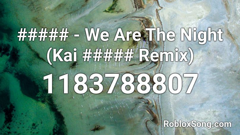 ##### - We Are The Night (Kai ##### Remix) Roblox ID