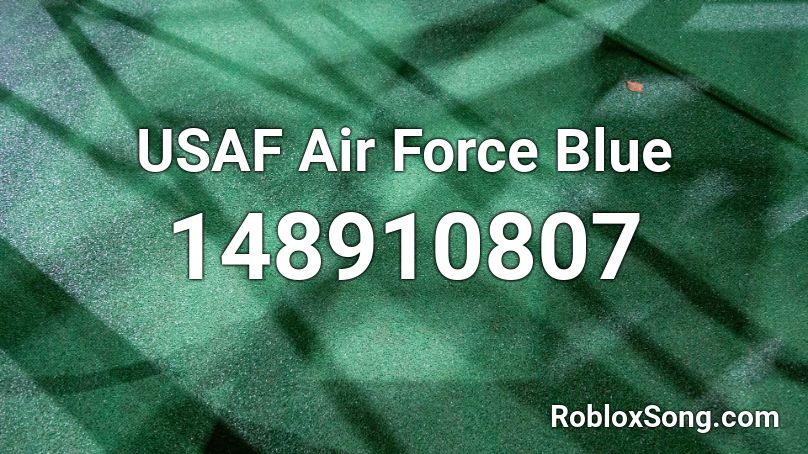 USAF Air Force Blue Roblox ID