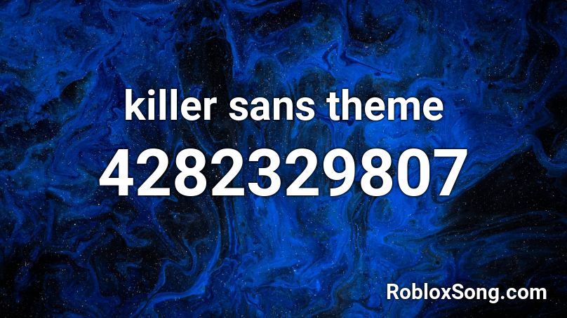 Killer Sans - Roblox