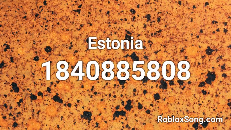 Estonia Roblox ID