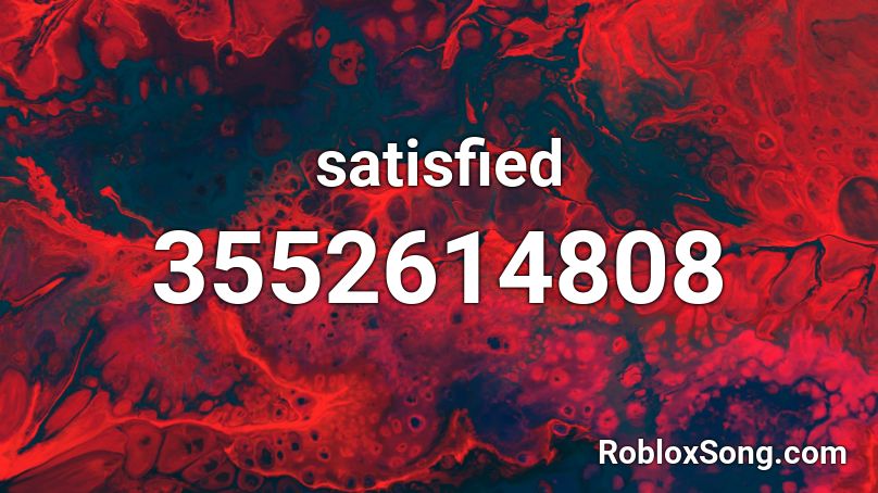 satisfied Roblox ID