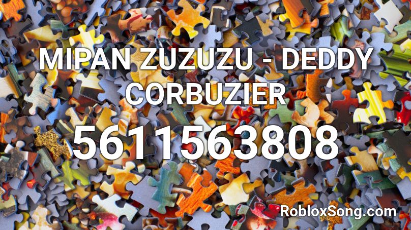 MIPAN ZUZUZU - DEDDY CORBUZIER Roblox ID