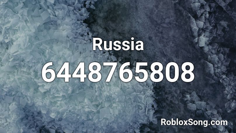 Russia Roblox ID