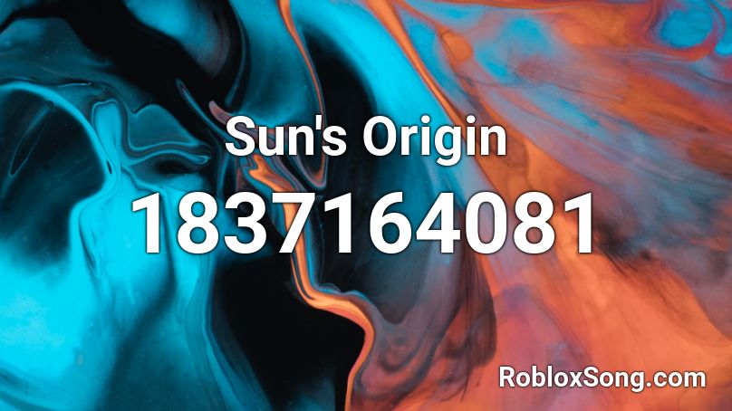 Sun's Origin Roblox ID