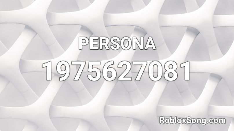 PERSONA Roblox ID