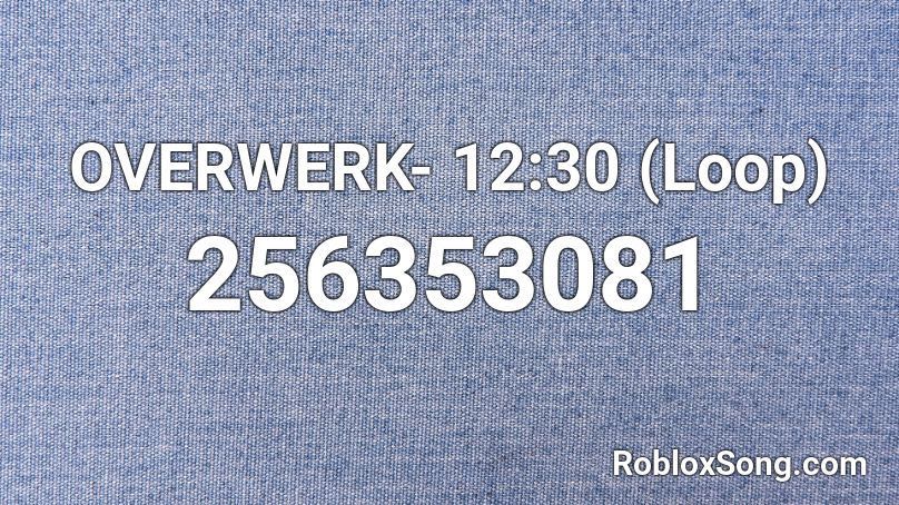 (Removed for Copyright) Roblox ID