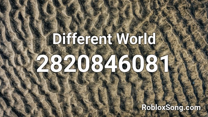 Different World Roblox ID