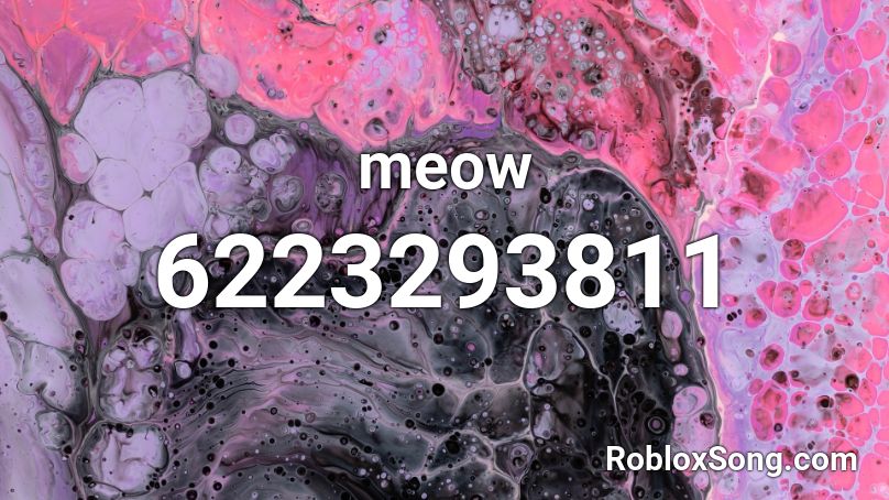 meow Roblox ID