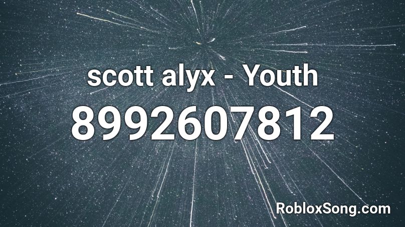 scott alyx - Youth Roblox ID
