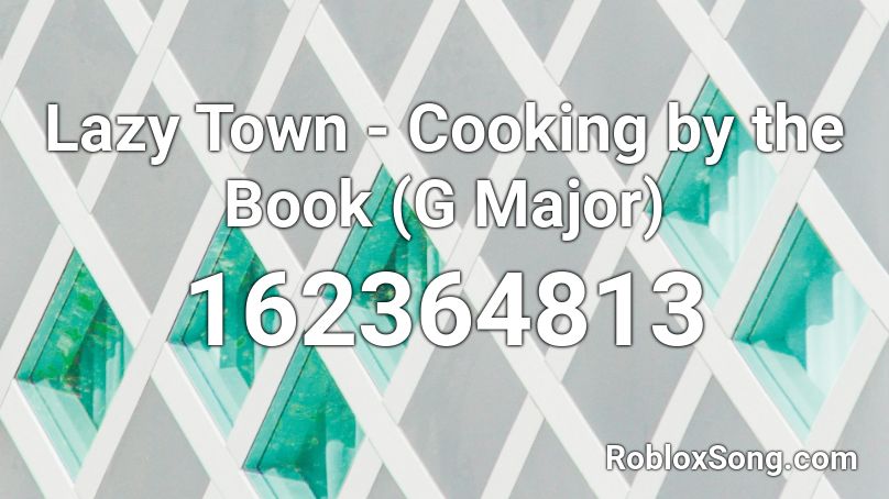 cooking by the book roblox id