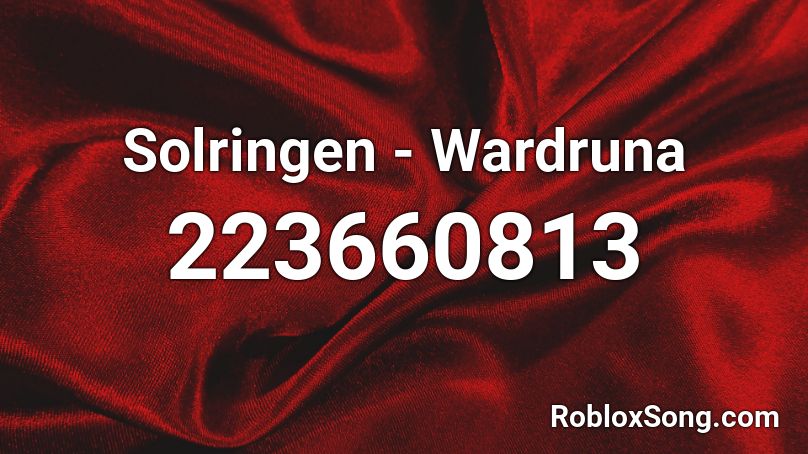 Solringen - Wardruna  Roblox ID