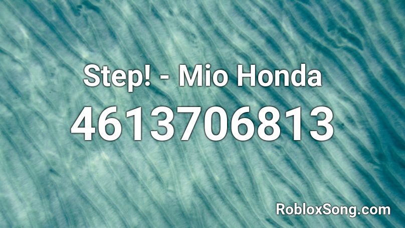 Step! - Mio Honda Roblox ID