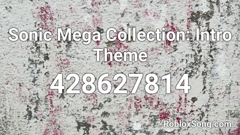 Sonic Mega Collection: Intro Theme Roblox ID