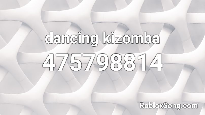 dancing kizomba Roblox ID